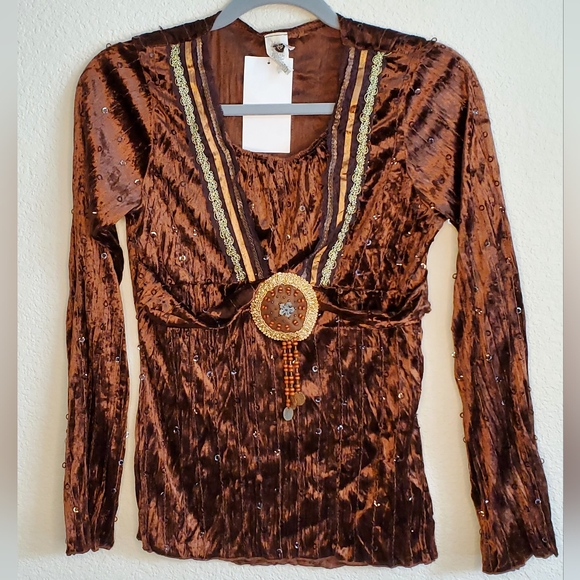 True Light Tops - True Light Velour Top